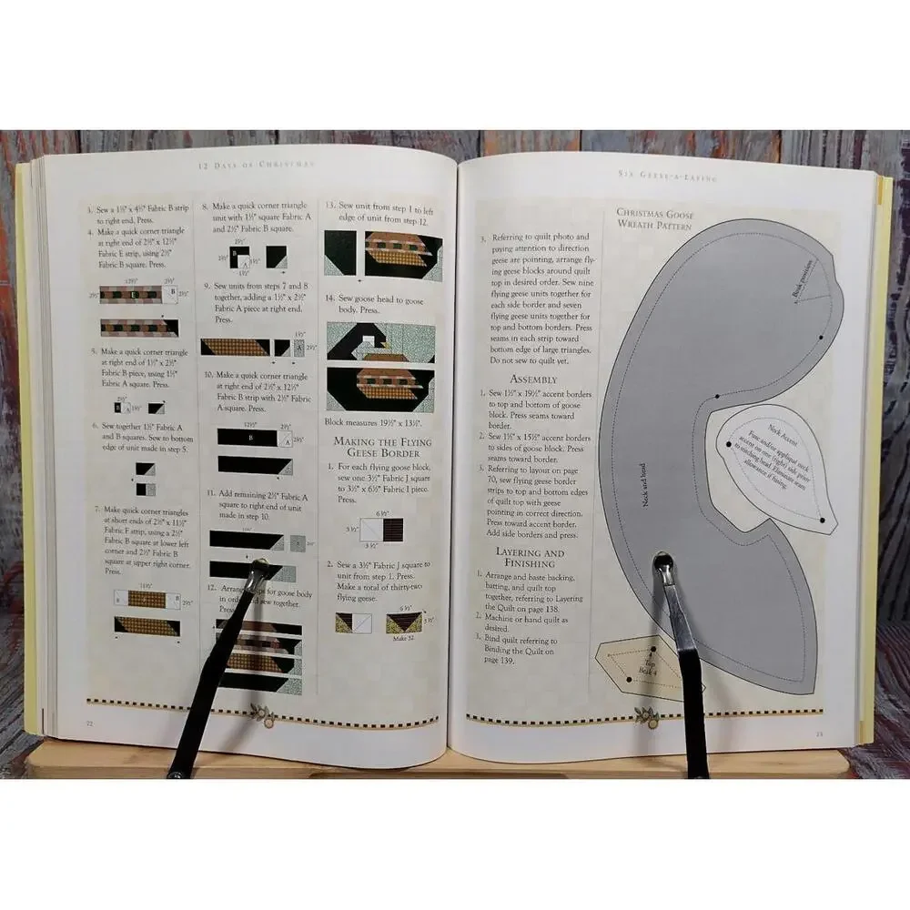 Debbie Mumm 12 Days of‎ Christmas Sewing Instruction Book